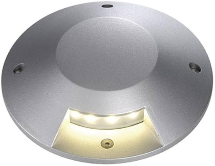 BIG LED PLOT rond 1 fenÛtre gris argent