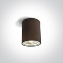 RUST BROWN CYLINDER E27 IP54