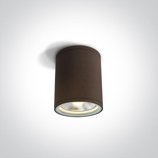 [OLI67132CBR] RUST BROWN CYLINDER E27 IP54