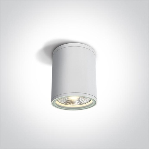 [OLI67132CW] WHITE CYLINDER E27 IP54