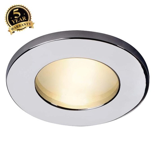 [SLV111002] DOLIX OUT Outdoor encast.  QR-C51 IP65 rond chrome max. 35W incl.